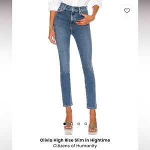 CITIZENS OF HUMANITY Olivia High Rise Slim size 27